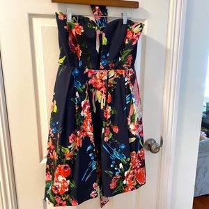 Rubber Ducky Size M Strapless Dress